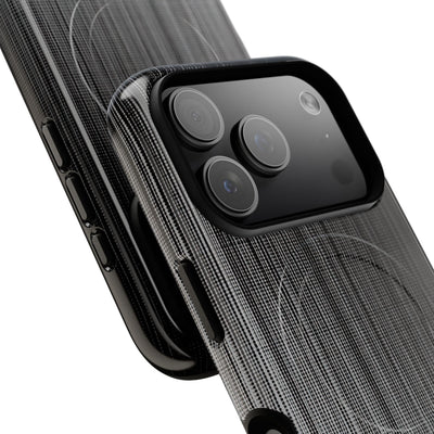 Grey Tough 2.0 Magsafe Phone Case for iPhone - Static Vertical Dither