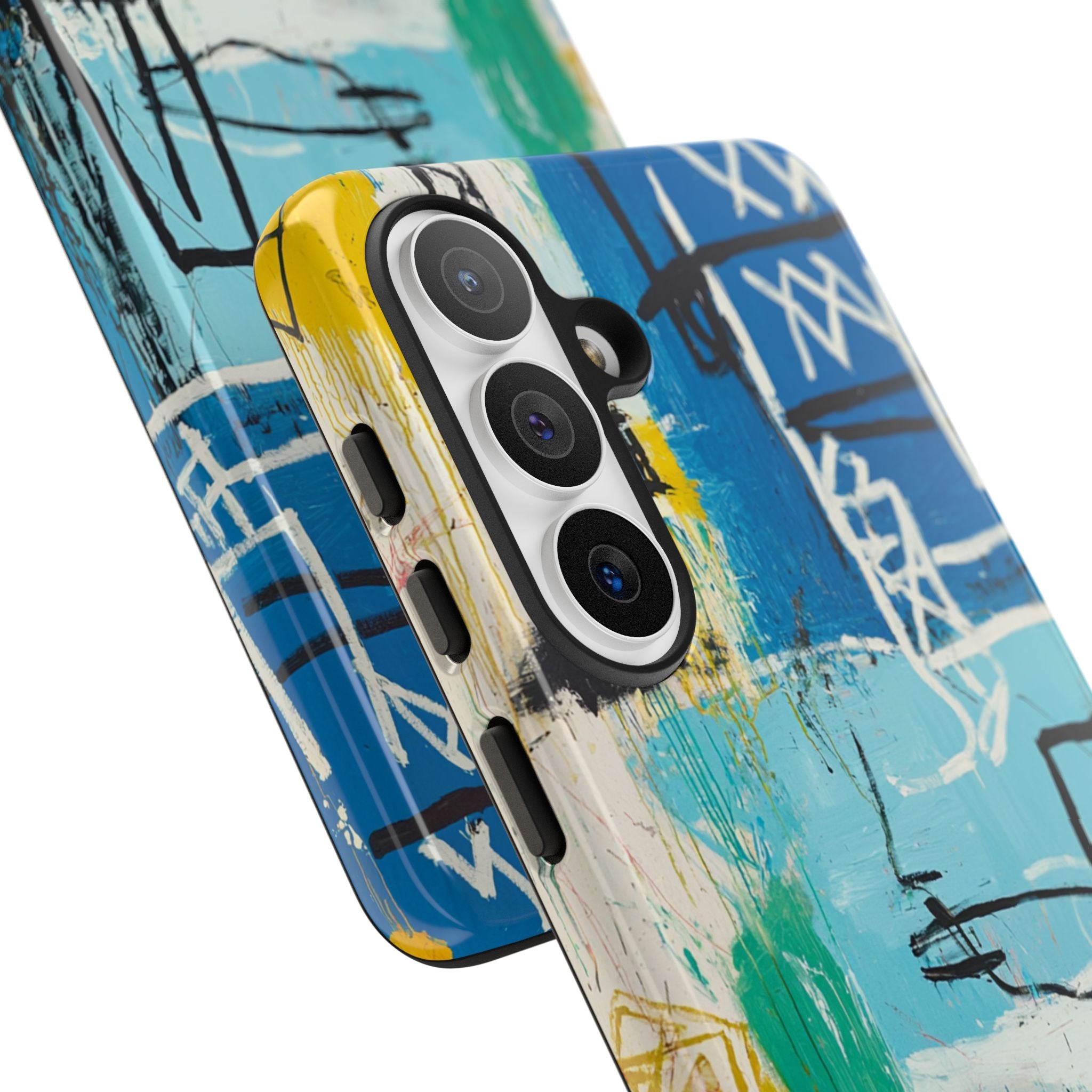 Azure Urban Scribble · Tough Phone Case for Samsung