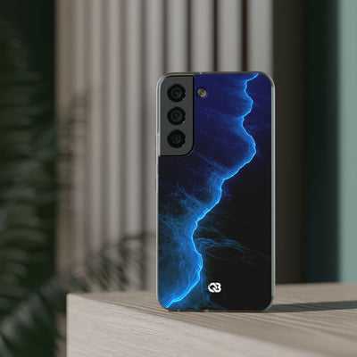 Electric Azure Drift · Lite Phone Case for Samsung · Blue