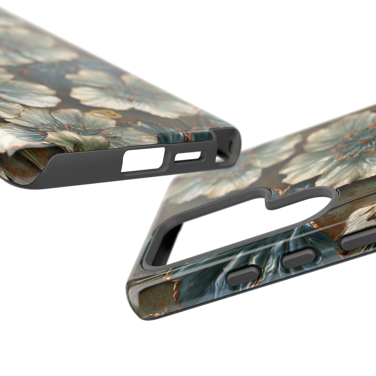 Gilded Blossom Reverie · Tough Phone Case for Samsung · Teal