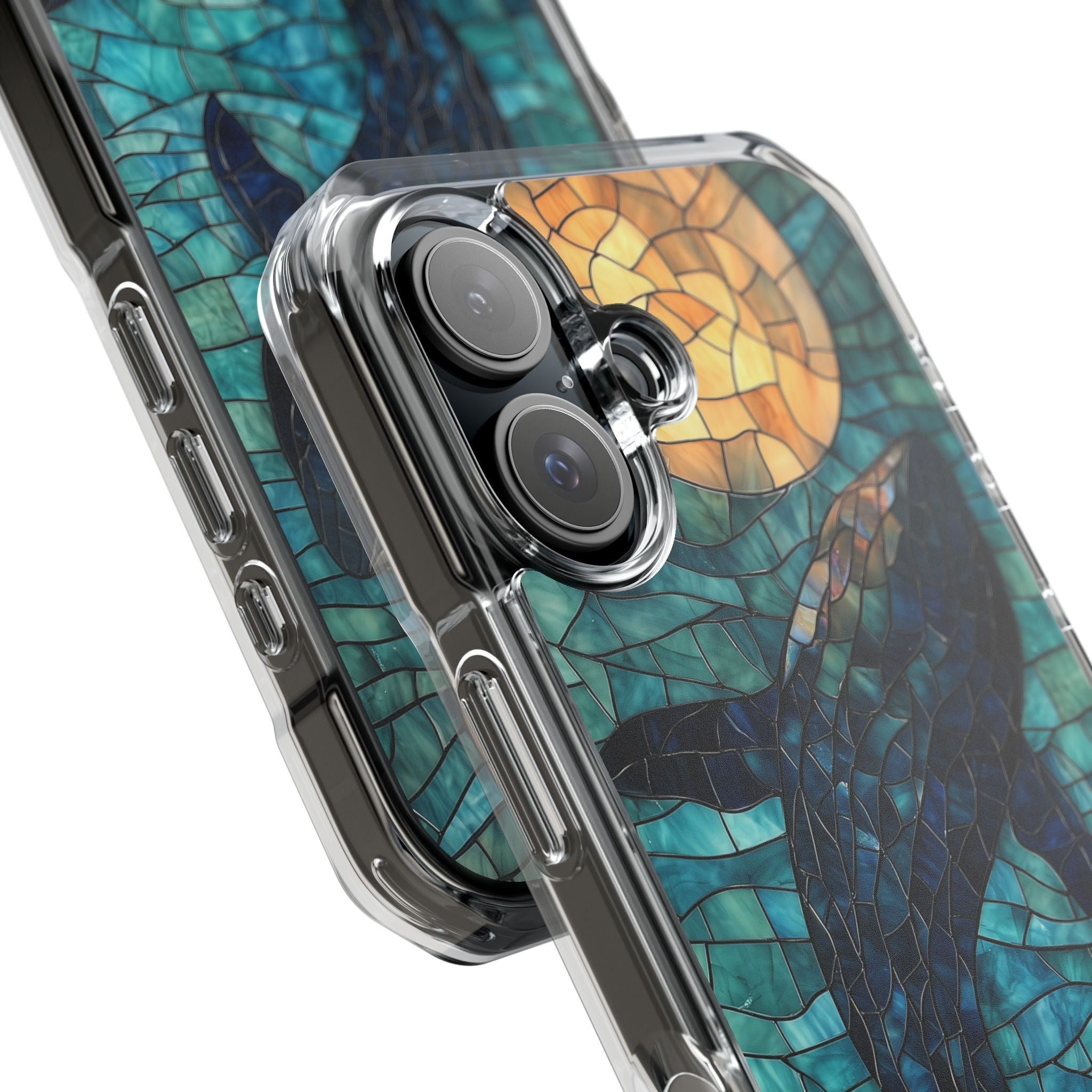 Stained Moon Whale · Impact Phone Case for iPhone · Magsafe