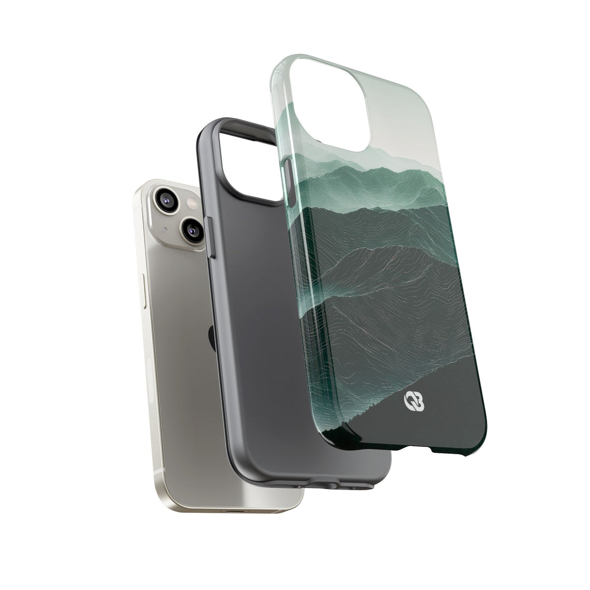 Alpine Mist · Tough Phone Case for iPhone · Green