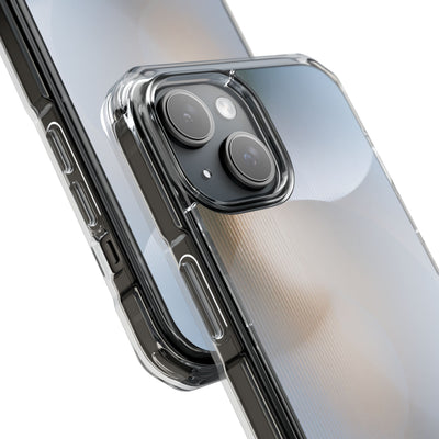 White Impact MagSafe Phone Case for iPhone - Frosted Ribbed Sphere