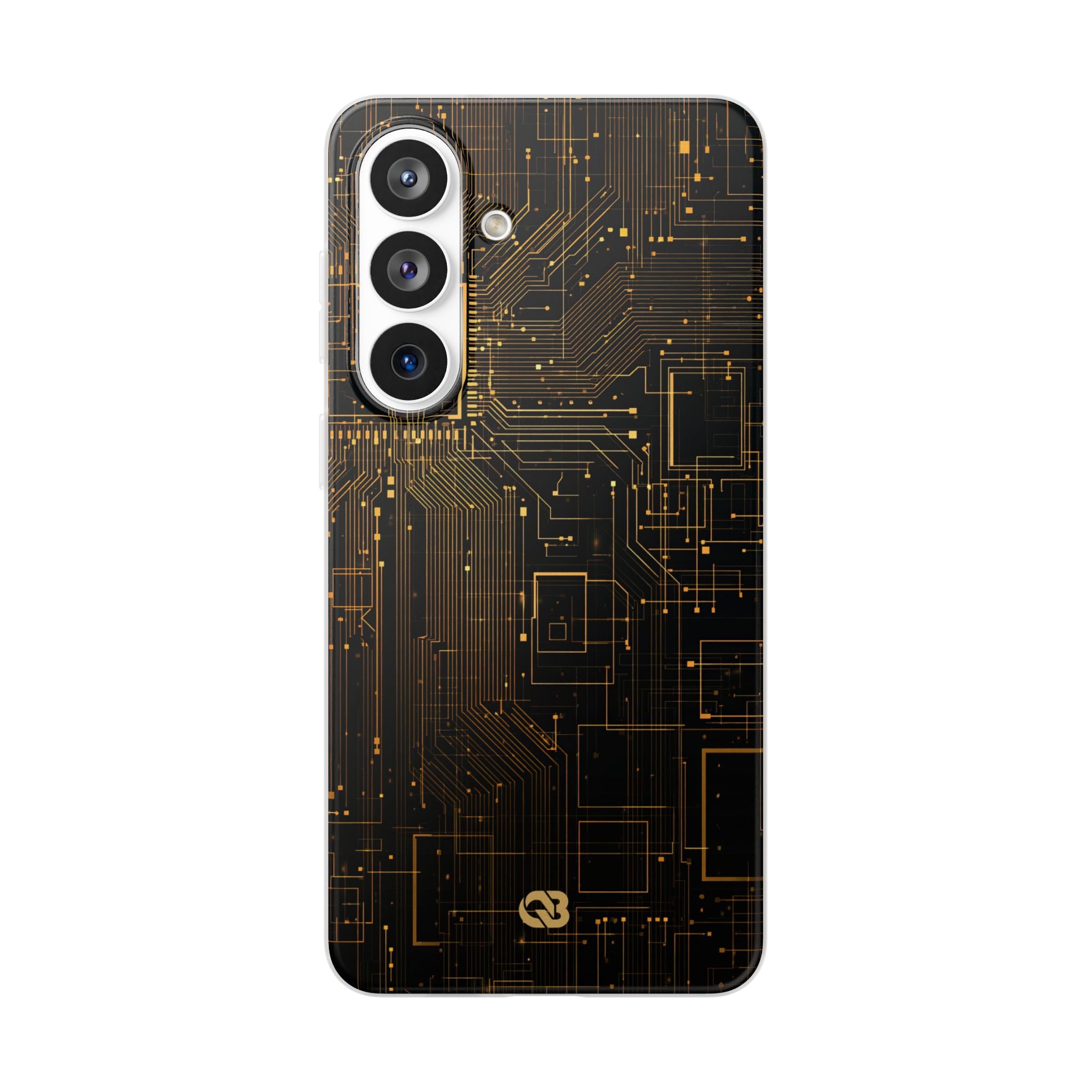 Gold Lite Phone Case for Samsung - Amber Core Mainframe