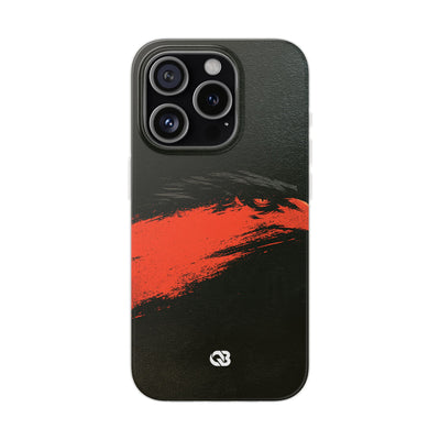 Crimson Raptor Noir · Lite Phone Case for iPhone ·  Black