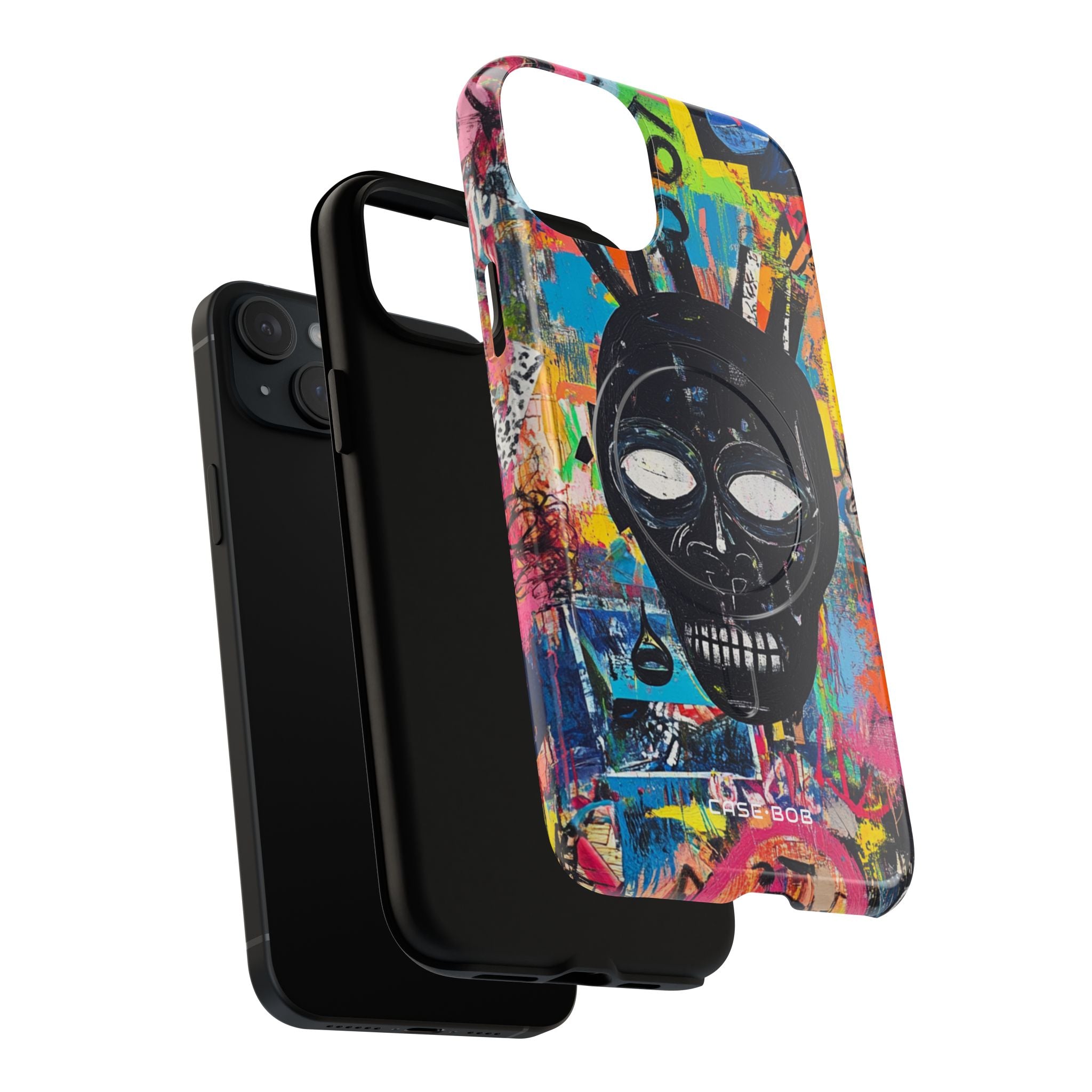 Skull Vortex iPhone 15 Plus Case - Tough+