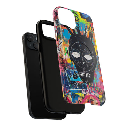 Skull Vortex iPhone 15 Plus Case - Tough+