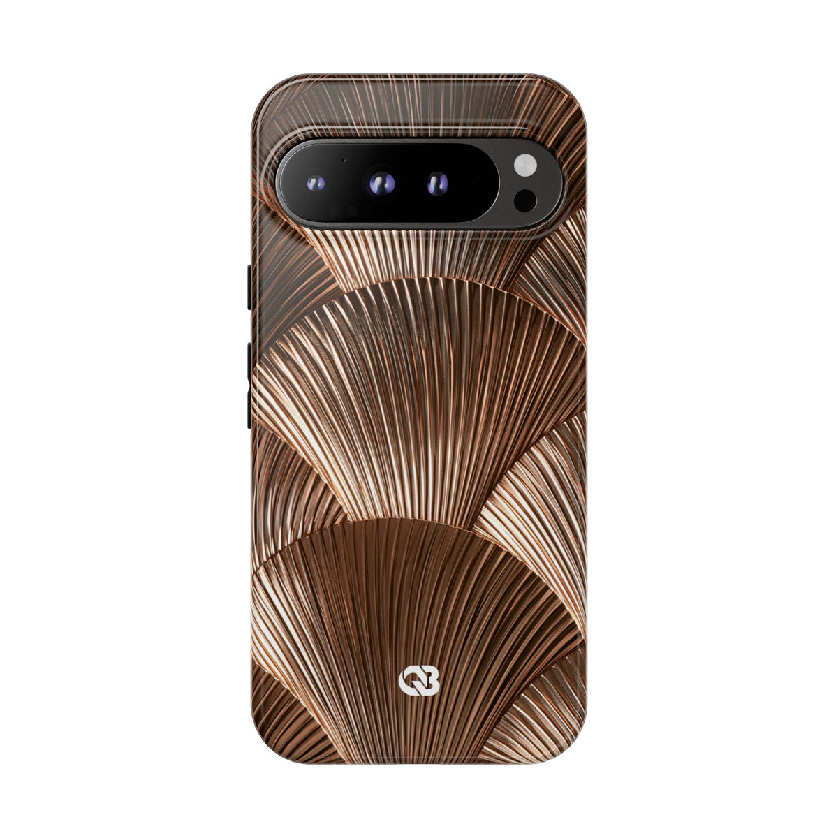 Rose Gilded Fan · Tough Phone Case for Pixel ·  Gold