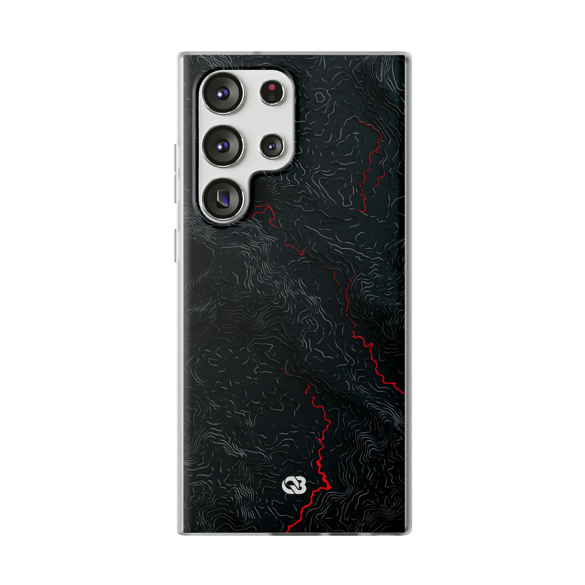 Crimson Rift · Lite Phone Case for Samsung · Black