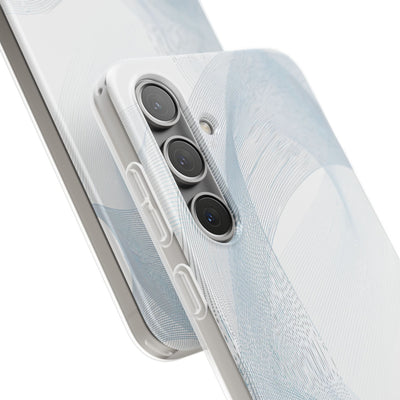 White Lite Phone Case for Samsung - Arctic Line Current