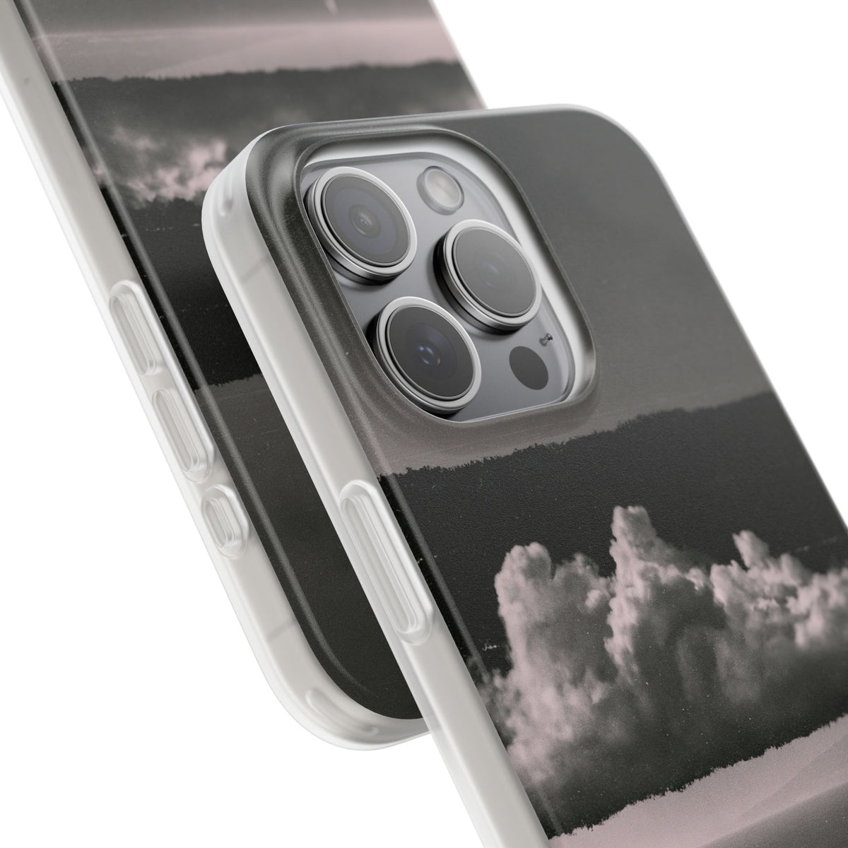 Crimson Horizon · Lite Phone Case for iPhone ·  Black