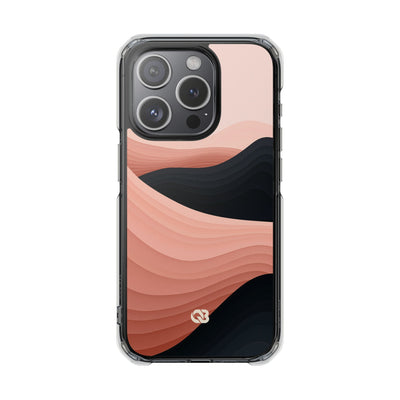 Pink Impact MagSafe Phone Case for iPhone - Dune Shadow Layers