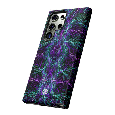Electric Plasma Arbor · Tough Phone Case for Samsung · Purple