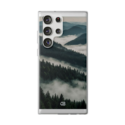 Misty Pine Peaks · Soft Phone Case for Samsung