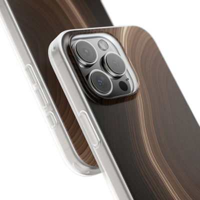 Brown Lite Phone Case for iPhone - Bronzed Canyon Relief