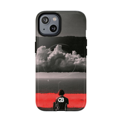 Crimson Horizon · Tough 2.0 Magnetic Phone Case for iPhone · Black