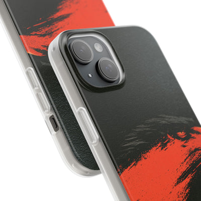 Crimson Raptor Noir · Lite Phone Case for iPhone ·  Black