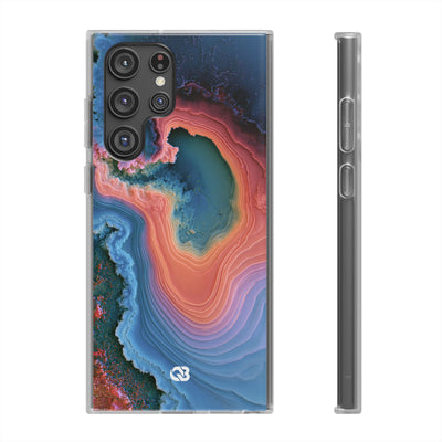 Luminous Resonance · Lite Phone Case for Samsung · Blue