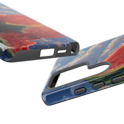 Ruby Melon Tide · Tough Coque de téléphone pour Samsung