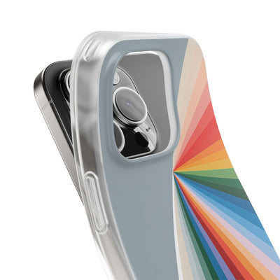 Grey Lite Phone Case for iPhone - Slate Prism Burst