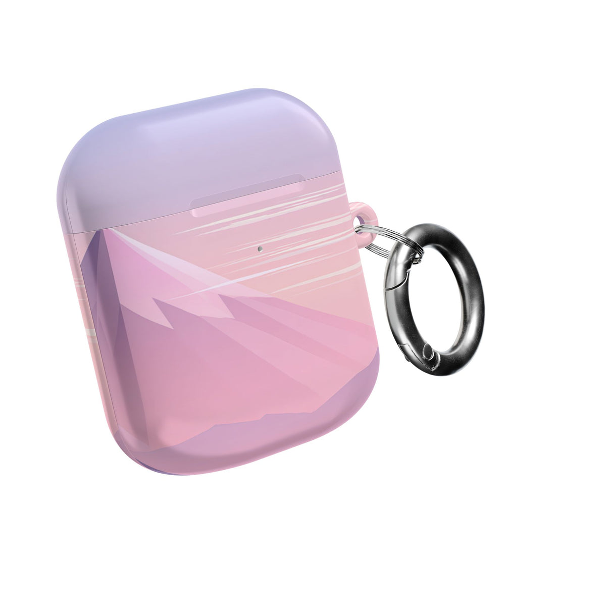 Alpine Twilight · Hard Case for AirPods & AirPods Pro · Pink