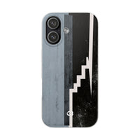 Grey Lite Phone Case for iPhone - Industrial Concrete Void