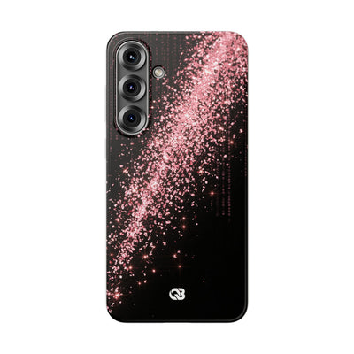Rose Digital Cascade · Lite Phone Case for Samsung · Pink