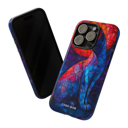 Celestial Cat iPhone 15 Pro Case - Tough