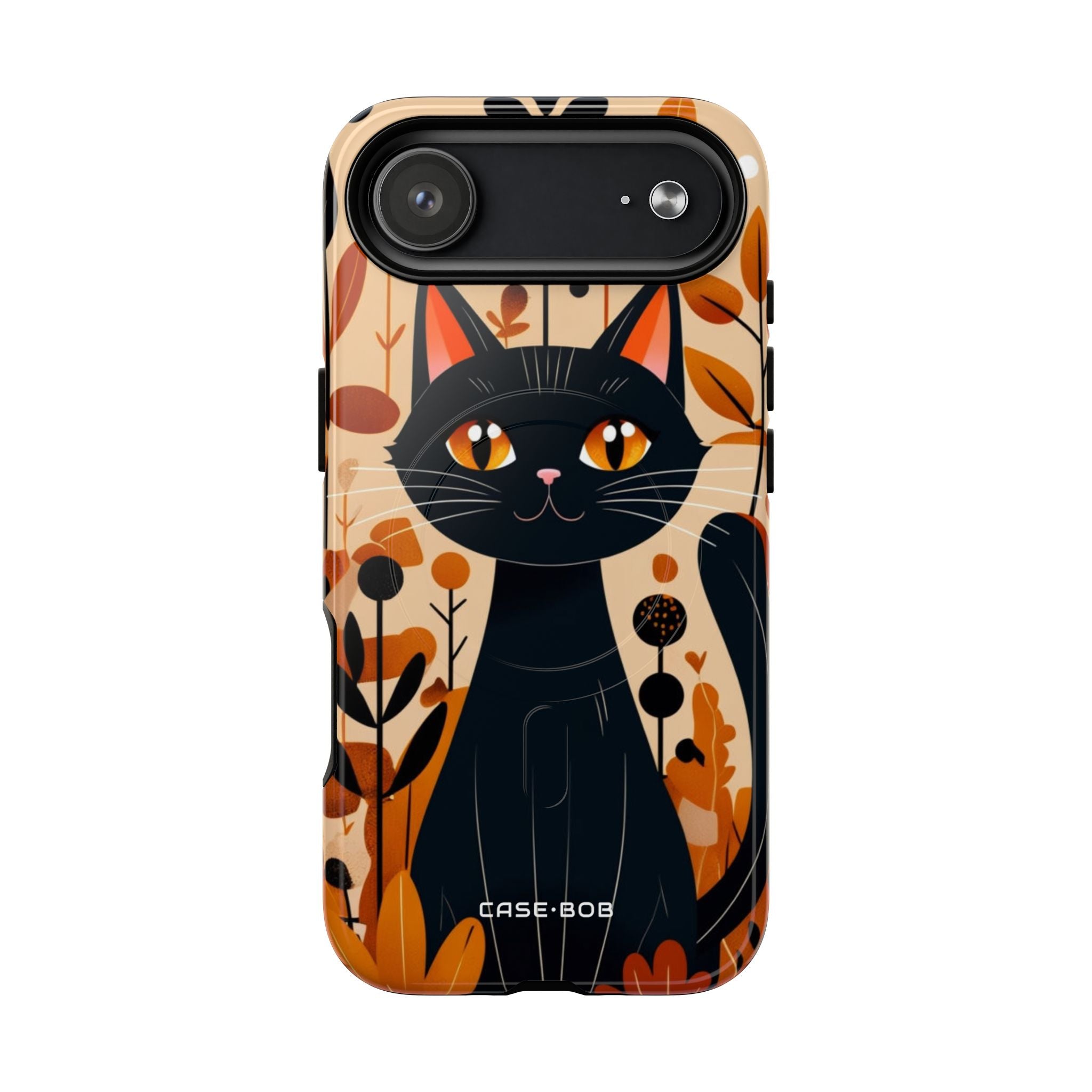 Black Cat Glow iPhone 17 Air Case - Tough+ - CASE•BOB