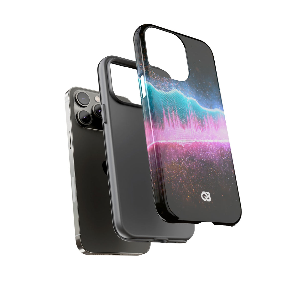 Digital Frequency · Tough Phone Case for iPhone · Pink