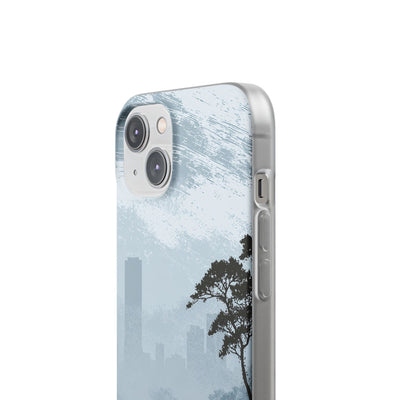 Grey Lite Phone Case for iPhone - Steel Slate Zen