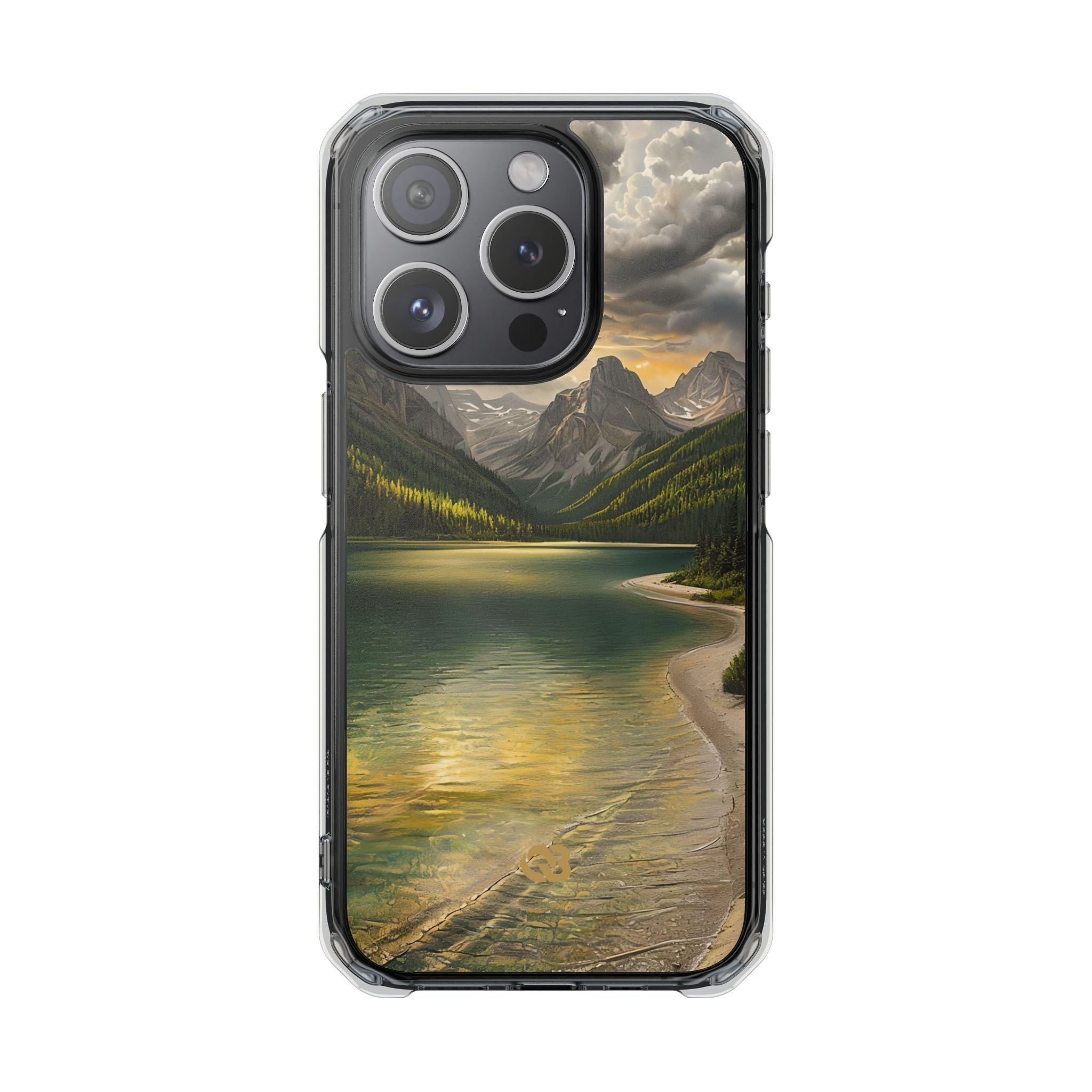 Gilded Mountain Lake · Impact Custodia per iPhone · Magsafe