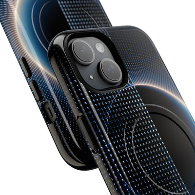 Luminous Meridian · Tough 2.0 Magnetic Phone Case for iPhone · Black
