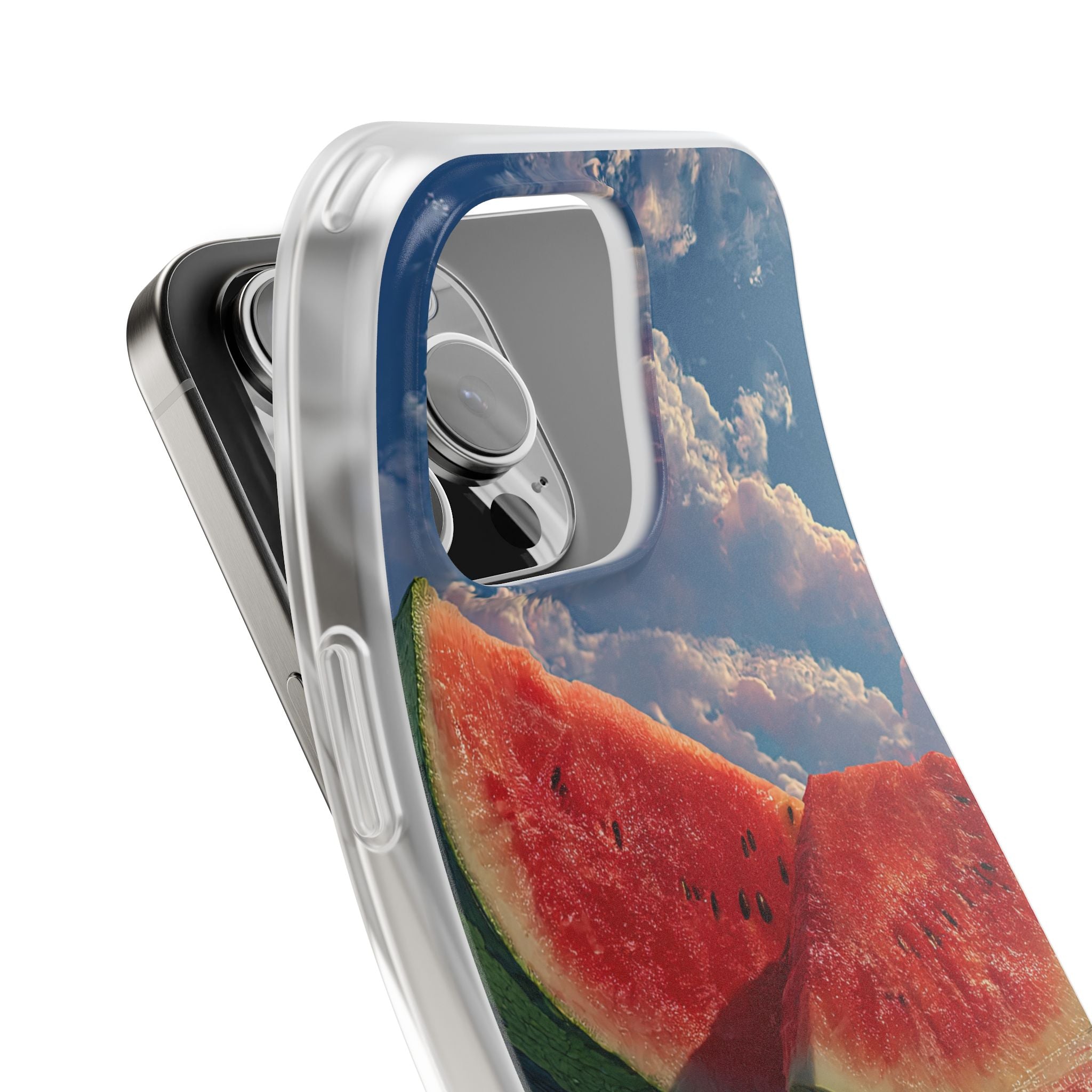 Ruby Melon Tide · Soft Custodia per iPhone