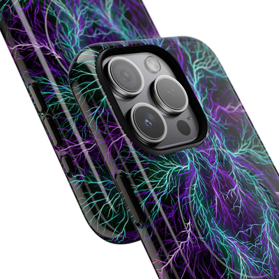 Electric Plasma Arbor · Tough 2.0 Magnetic Phone Case for iPhone · Purple