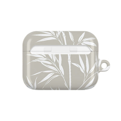 Serene Bamboo · Hard Case for AirPods & AirPods Pro · Beige