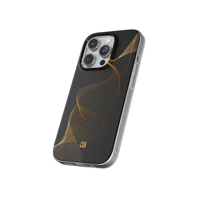 Gold Lite Phone Case for iPhone - Burnished Bronze Helix