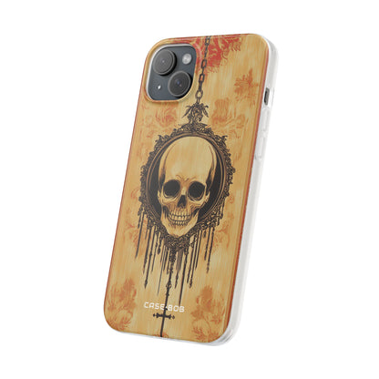 Skull Pendant iPhone 15 Plus Case - Soft