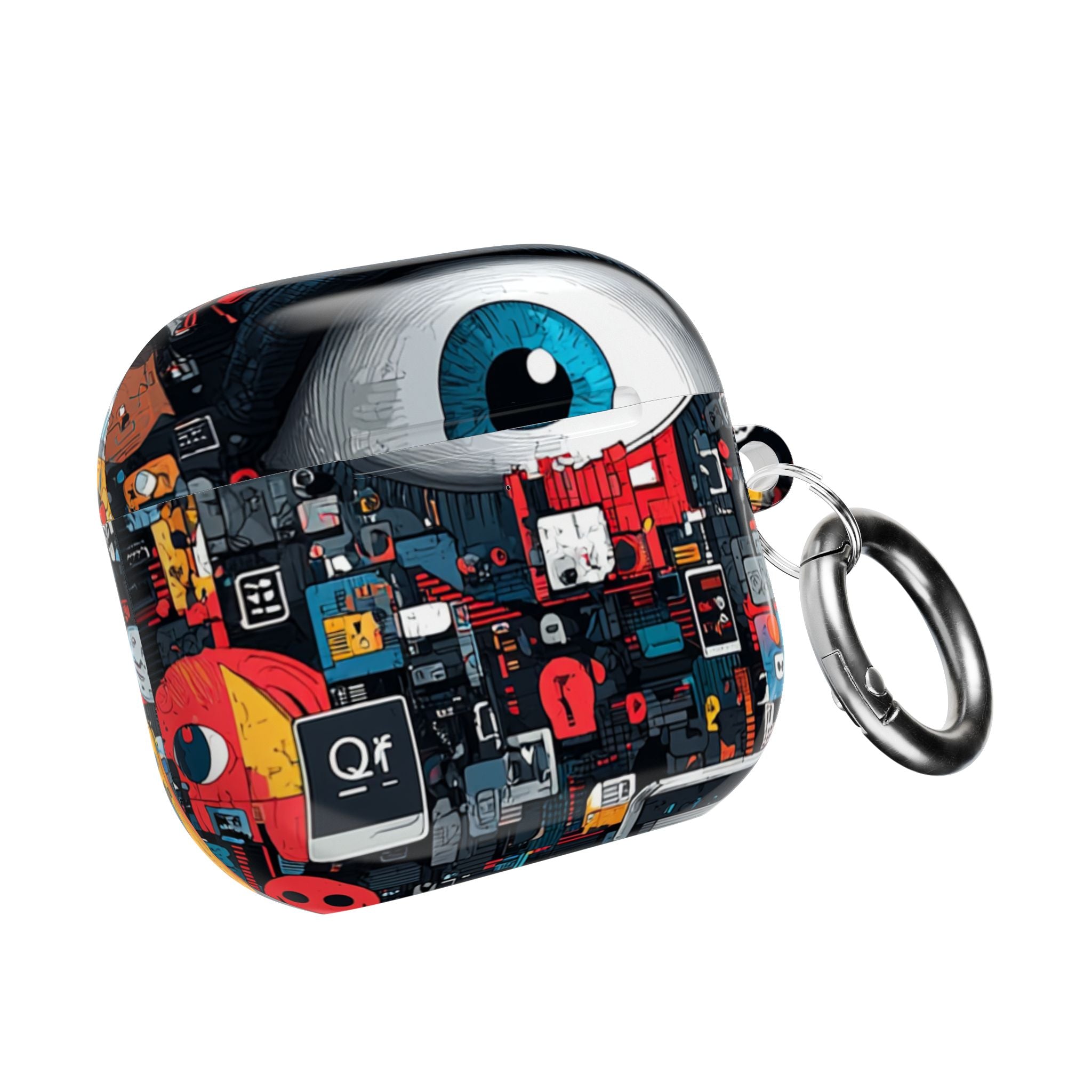 Blue Gaze Mosaic - AirPods Case