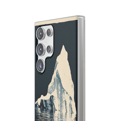 Blue Lite Phone Case for Samsung - Frozen Navy Monolith