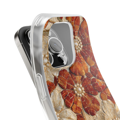 Carnelian Pearl Bloom · Lite Phone Case for iPhone ·  Orange