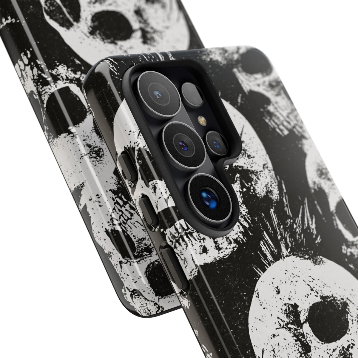 Punk Skull Riot · Tough Phone Case for Samsung · Black
