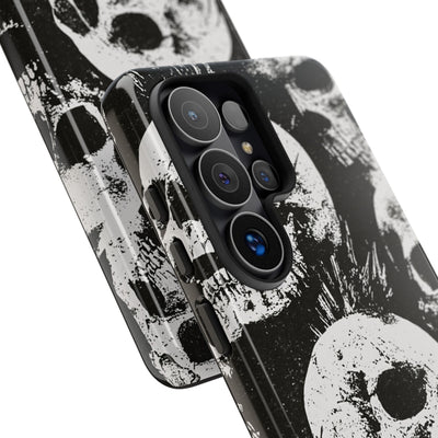 Punk Skull Riot · Tough Phone Case for Samsung · Black