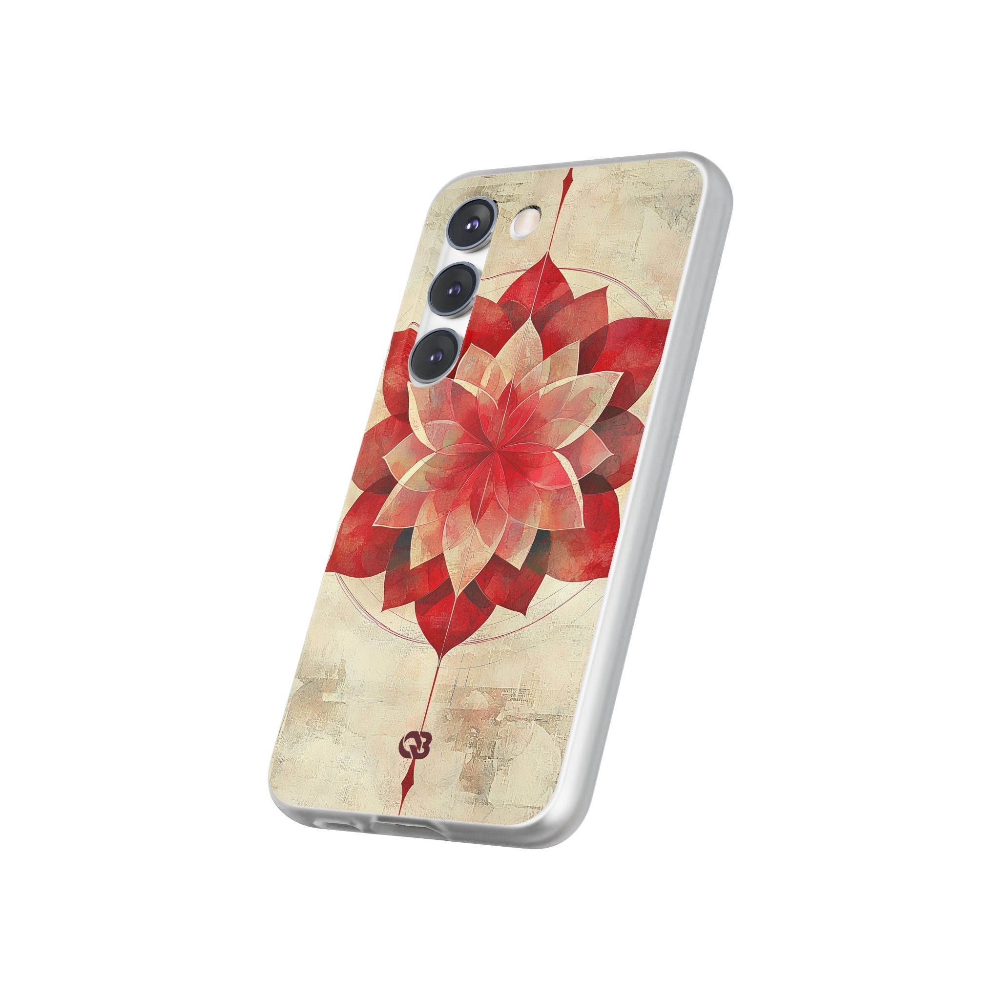 Crimson Petal Peak · Soft Phone Case for Samsung