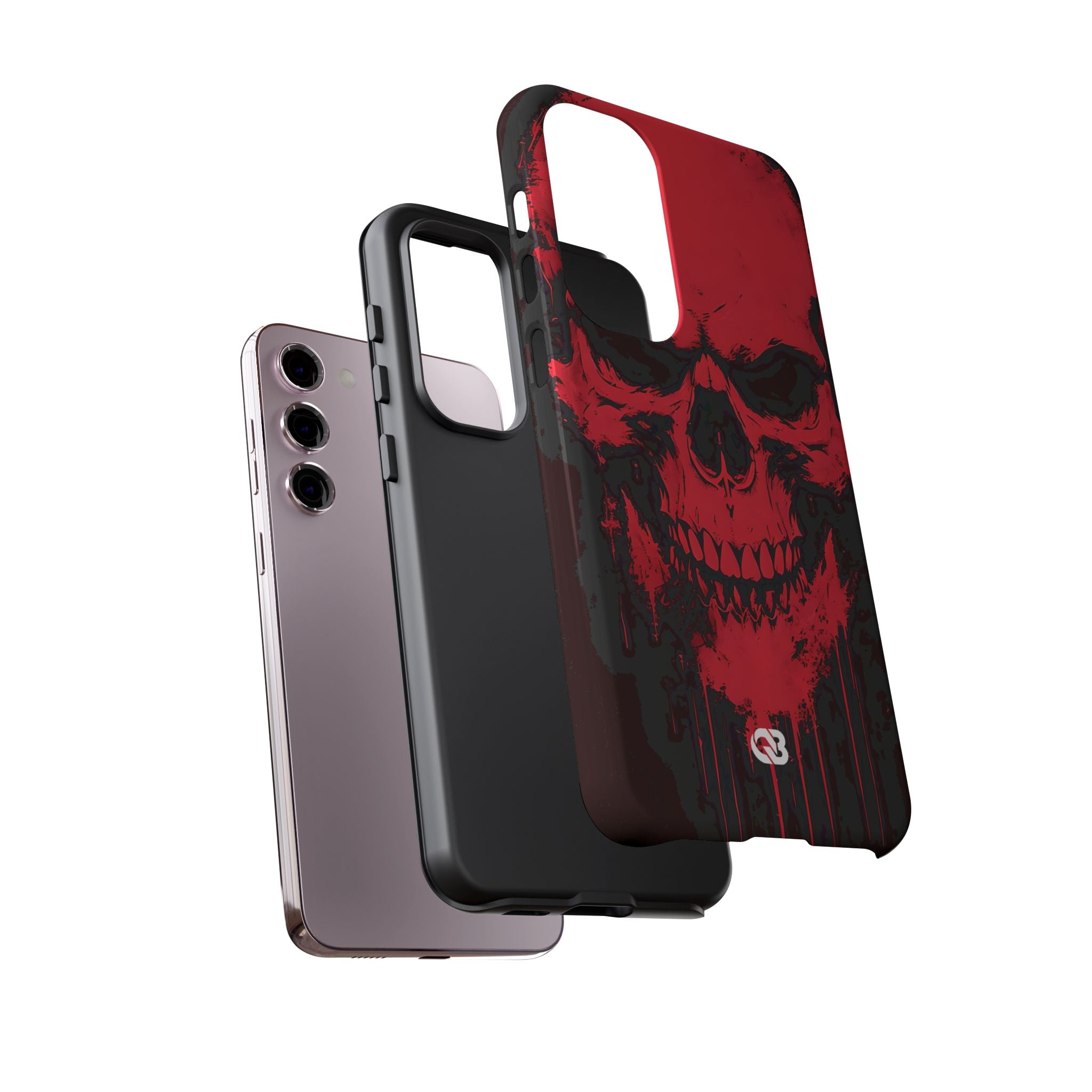Crimson Street Skull · Tough Case na telefon Samsung