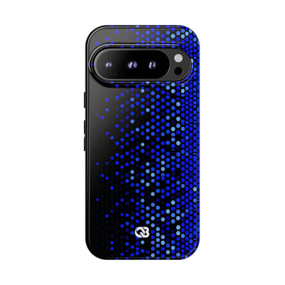 Cobalt Hex Dispersion · Tough Phone Case for Pixel ·  Blue