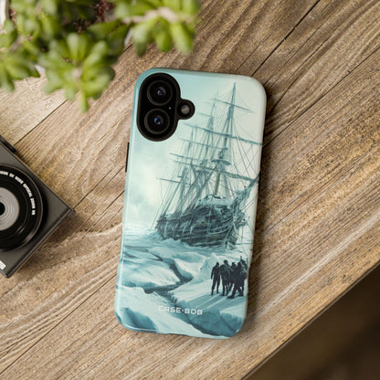 Frozen Shipwreck iPhone 16 Plus Case - Tough