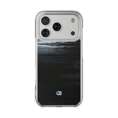 Orbital Horizon · Clear Impact Magnetic Phone Case for iPhone ·  Black