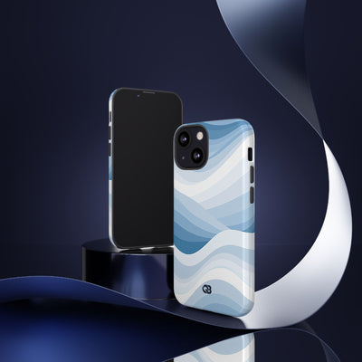 Glacial Contour · Tough Phone Case for iPhone · Blue
