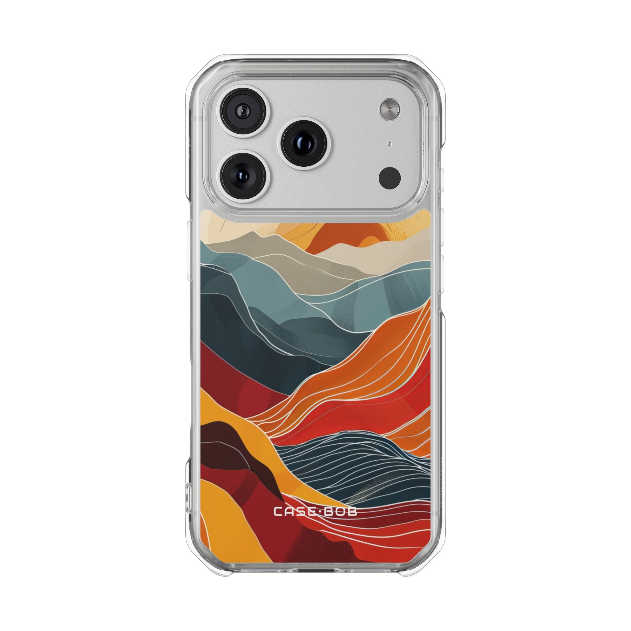 Sunset Ridges iPhone 17 Pro Case - Impact
